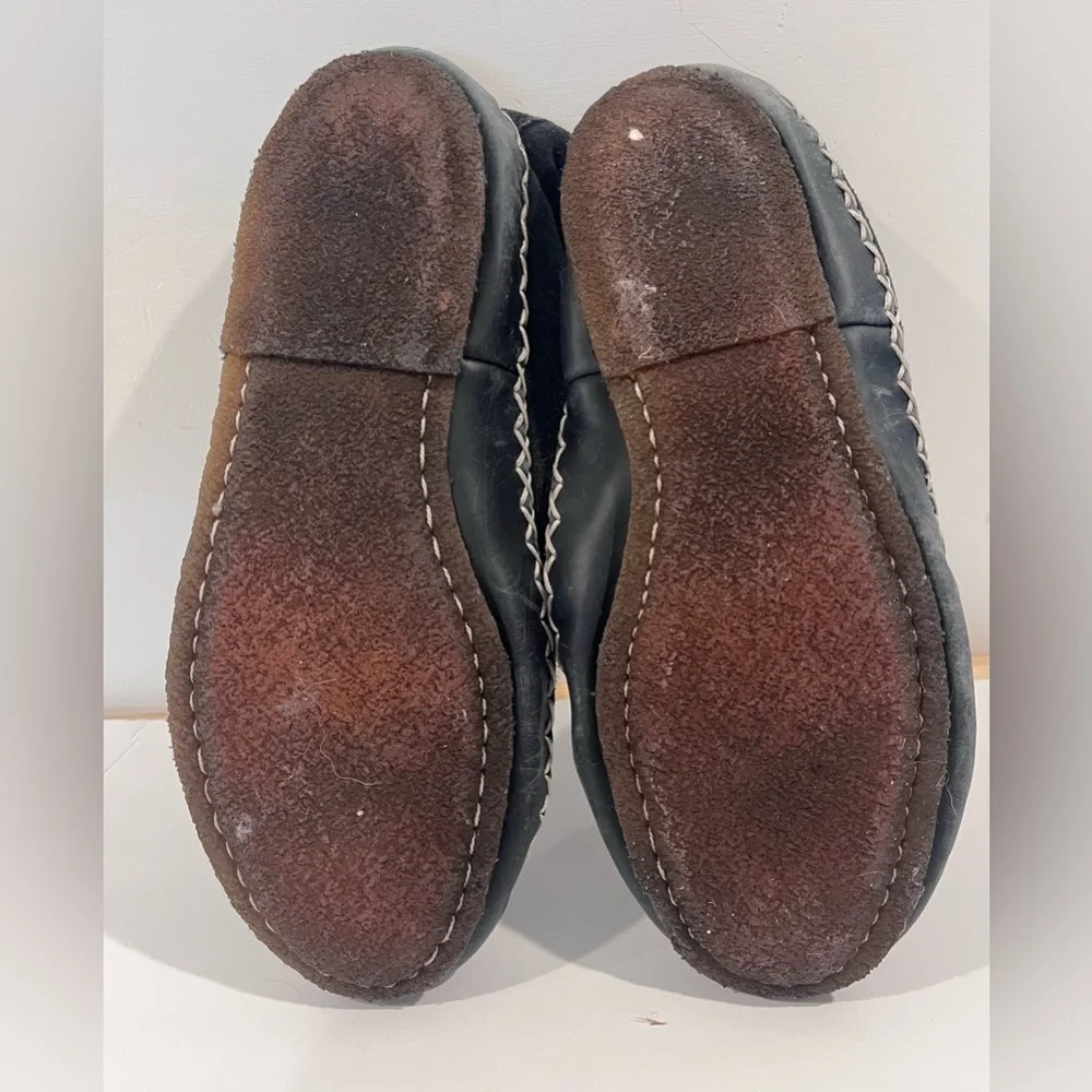 Danner Canoe Moc Suede Leather Boots in Navy -‎ Men's Size 14